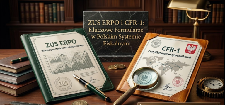 ZUS ERPO i CFR-1: Wszystko, co musisz wied ZUS ERPO i CFR-1: Wszystko, co musisz wiedzieć o tych formularzach